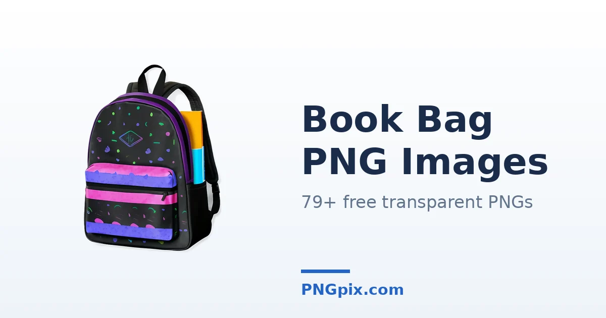 Book Bag PNG images