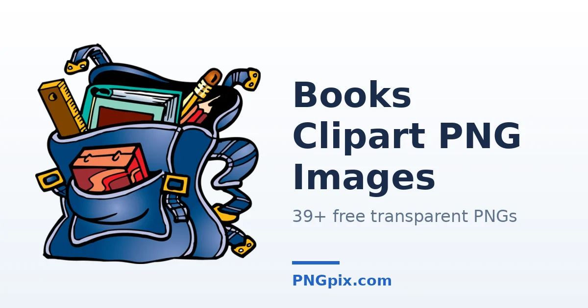 Books Clipart PNG images