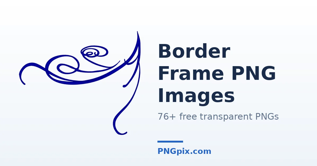 Border Frame PNG images
