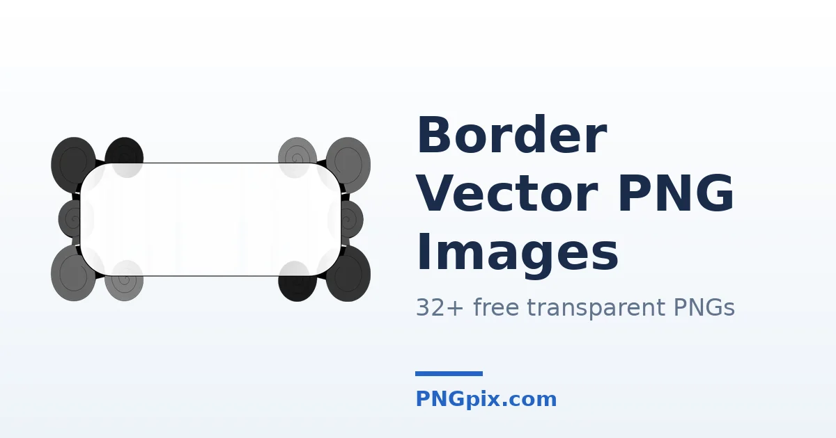 Border Vector PNG images