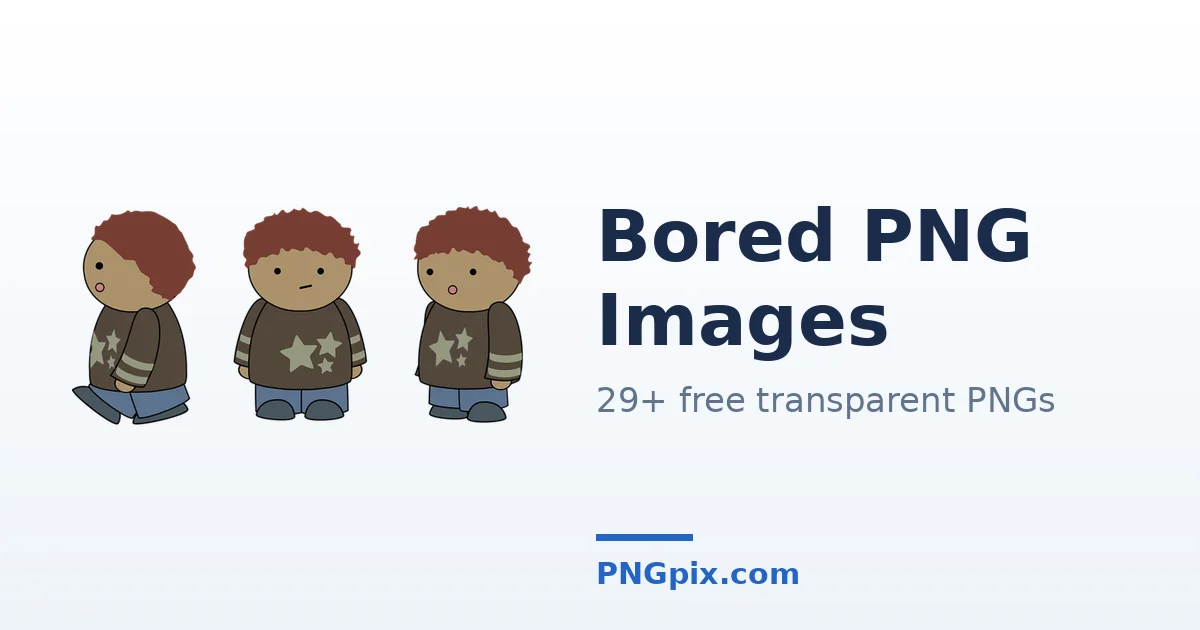 Bored PNG images