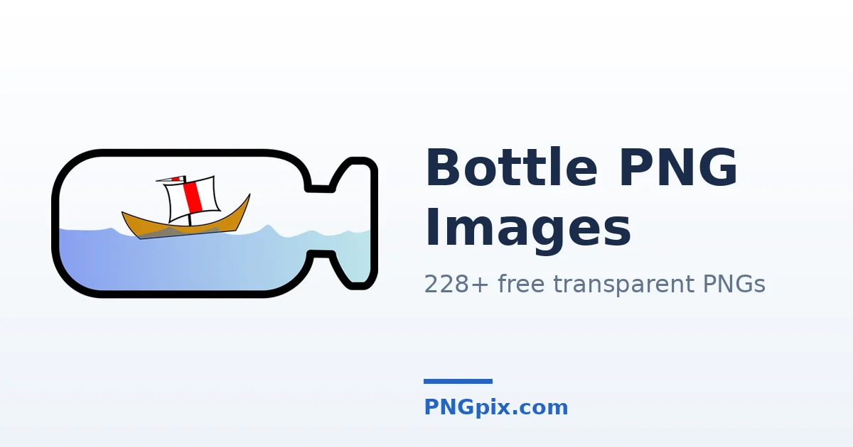 Bottle PNG images