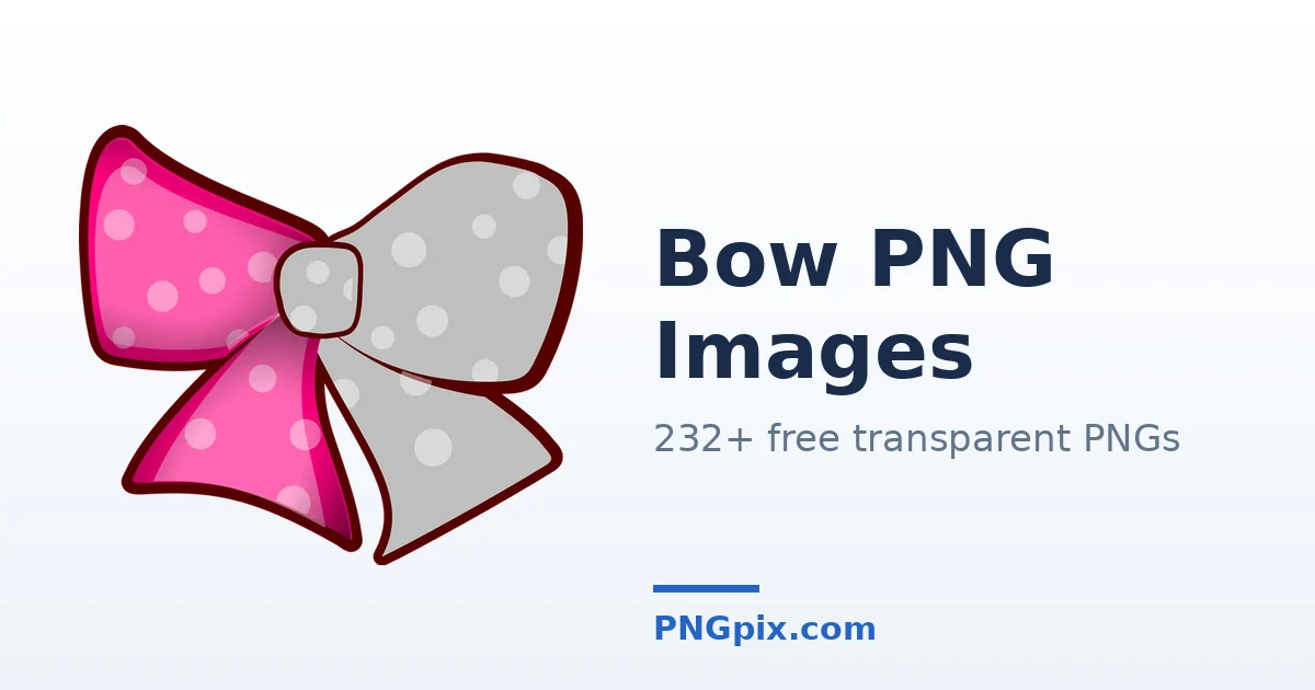 Bow PNG images