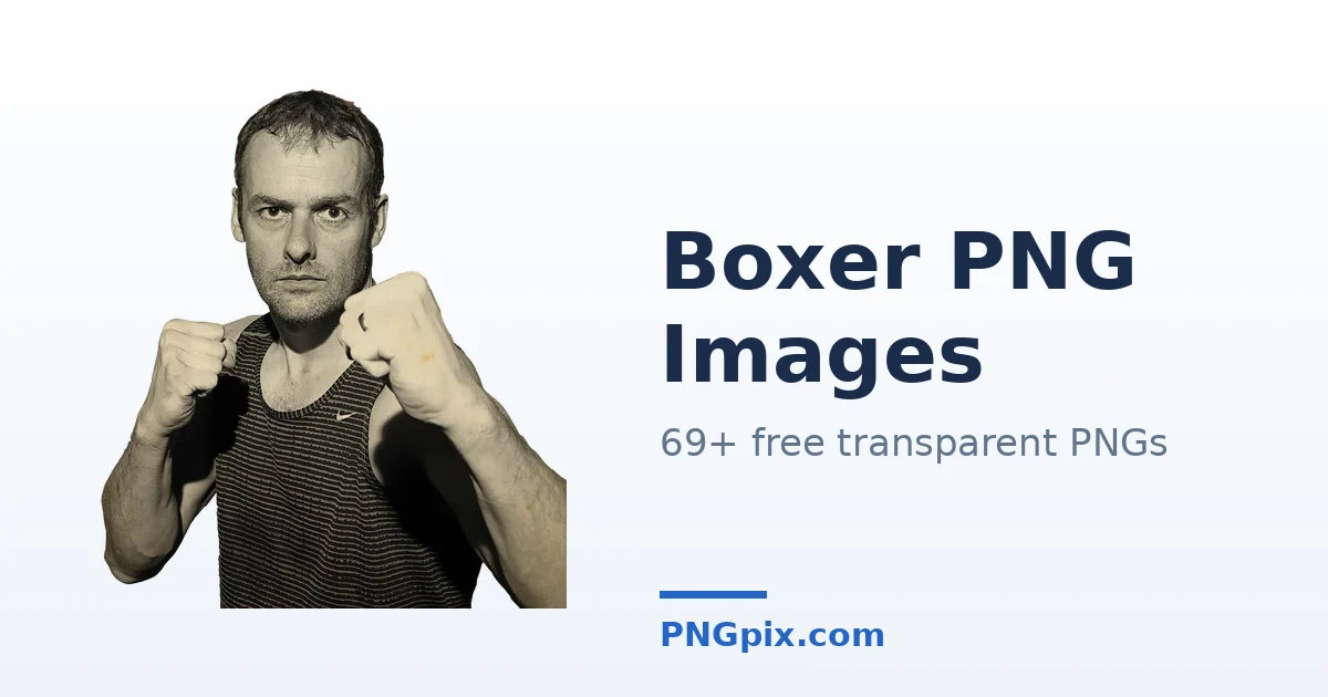 Boxer PNG images