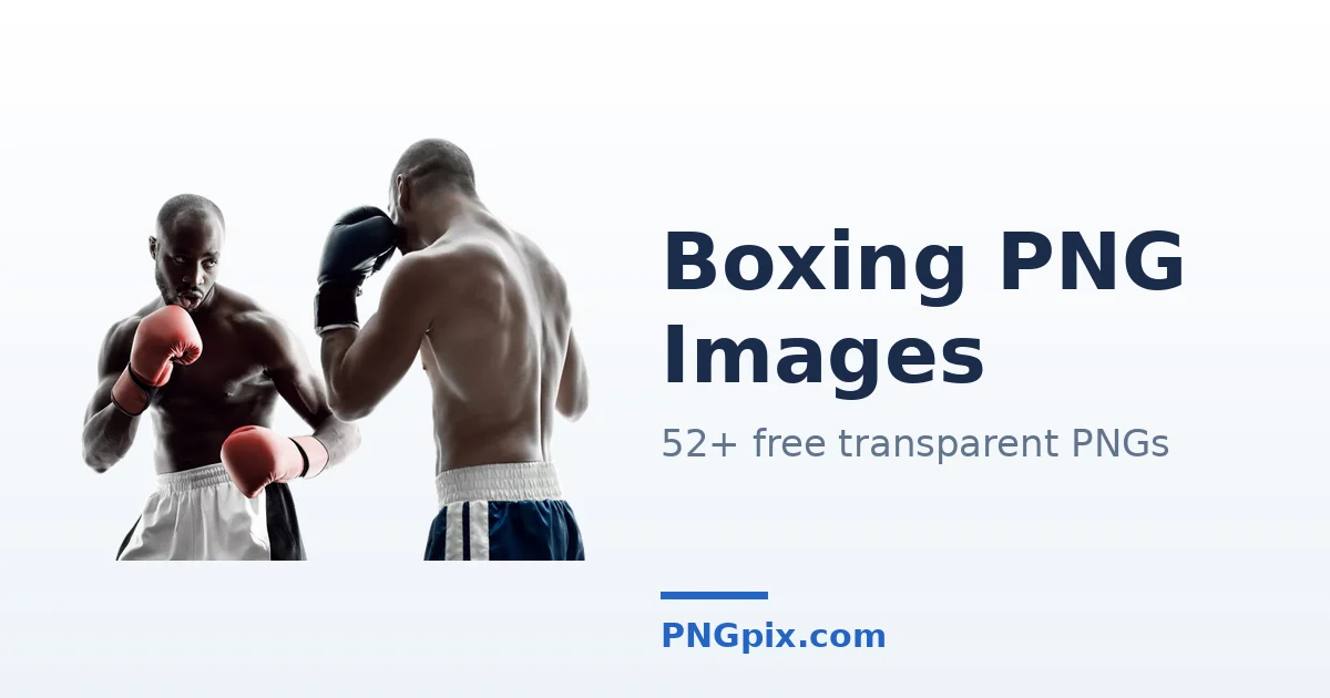 Boxing PNG images