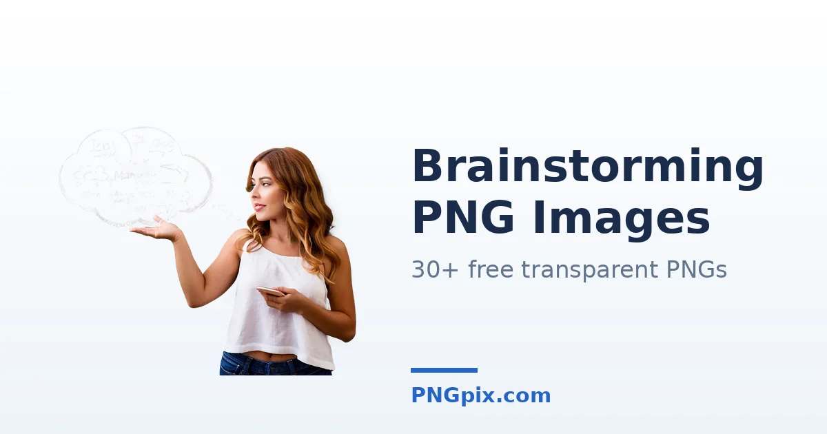 Brainstorming PNG images