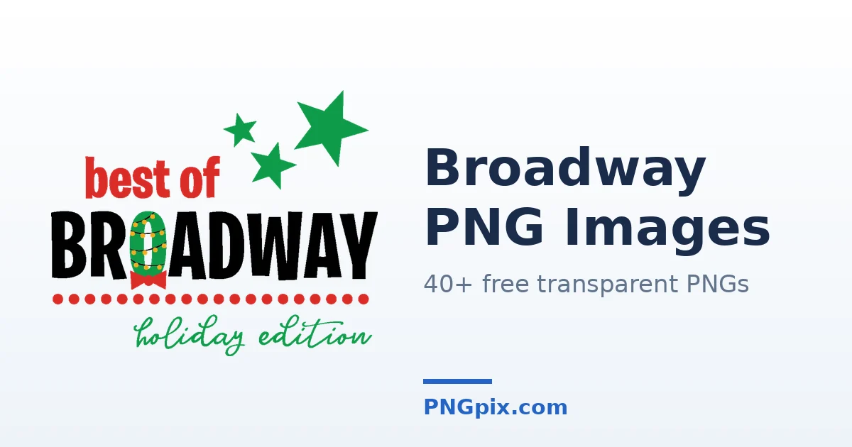 Broadway PNG images