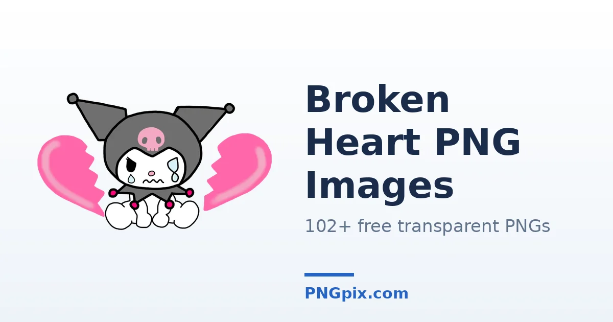 Broken Heart PNG images