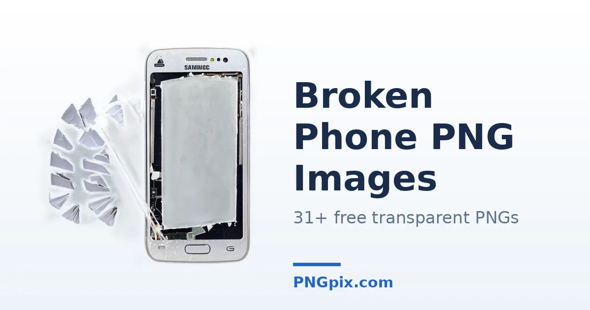 Broken Phone PNG images