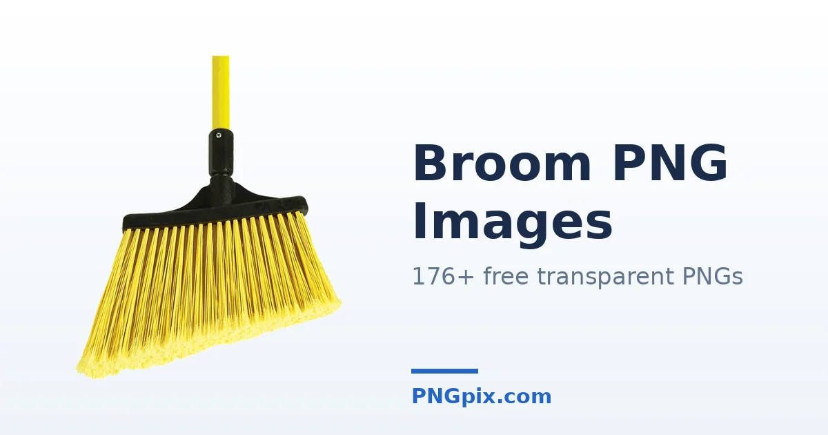 Broom PNG images