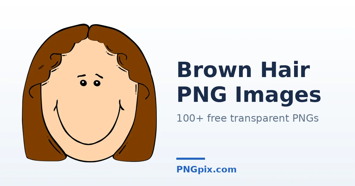 Brown Hair PNG images