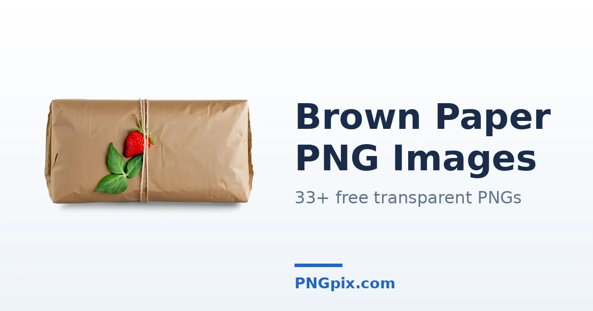 Brown Paper PNG images