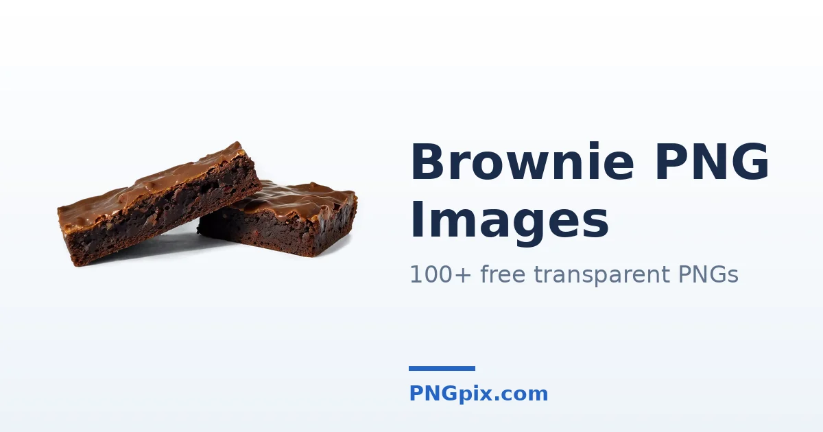 Brownie PNG images