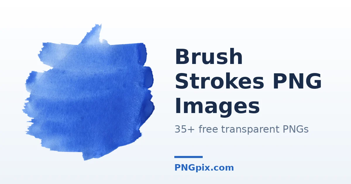 Brush Strokes PNG images