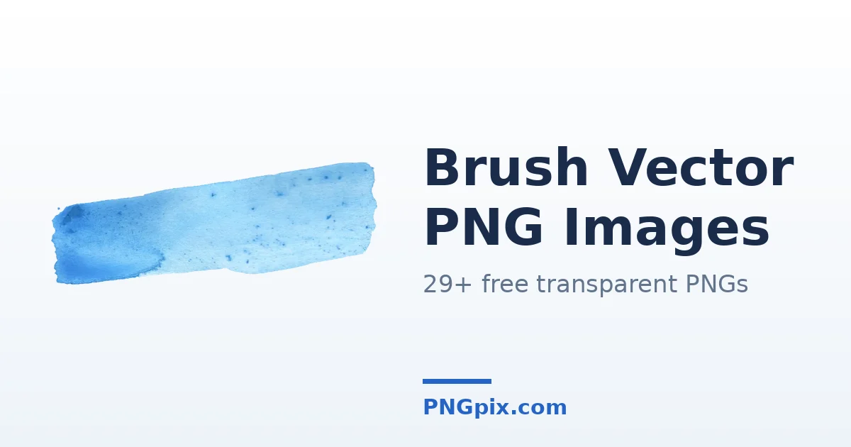 Brush Vector PNG images