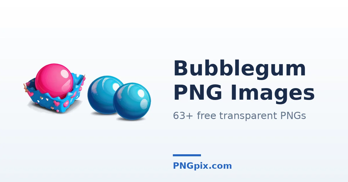 Bubblegum PNG images