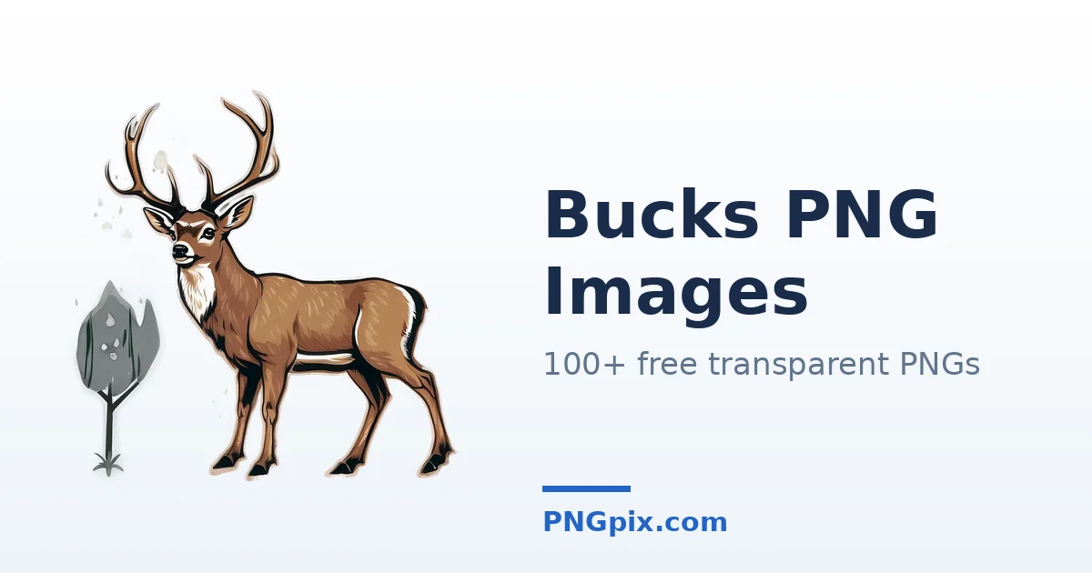 Bucks PNG images