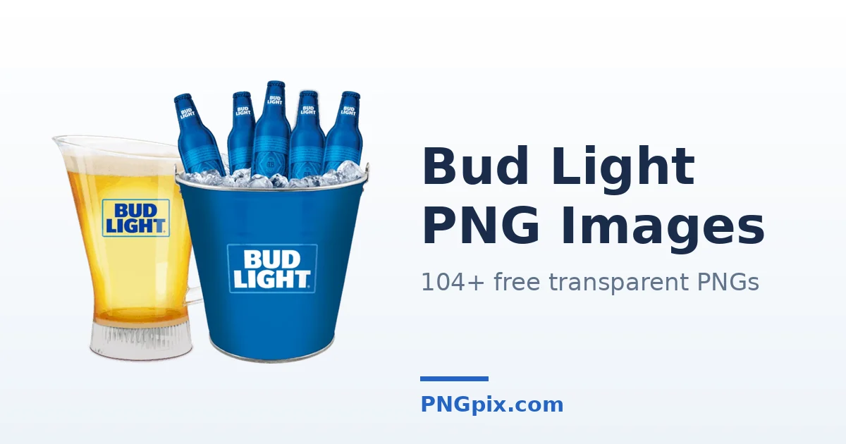 Bud Light PNG images