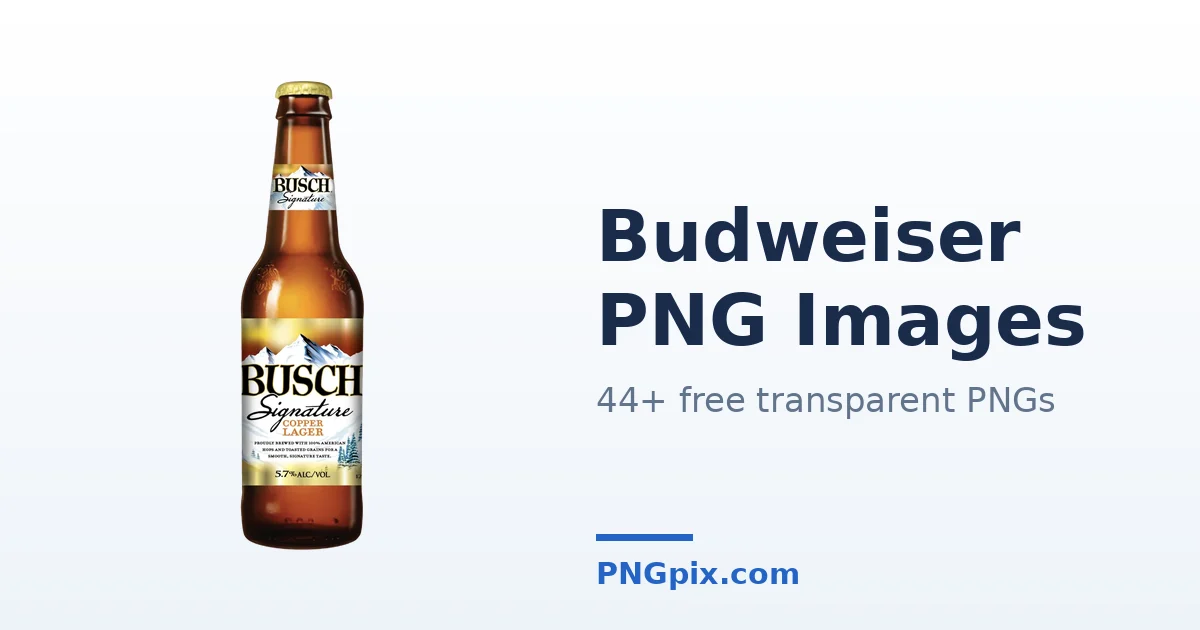 Budweiser PNG images