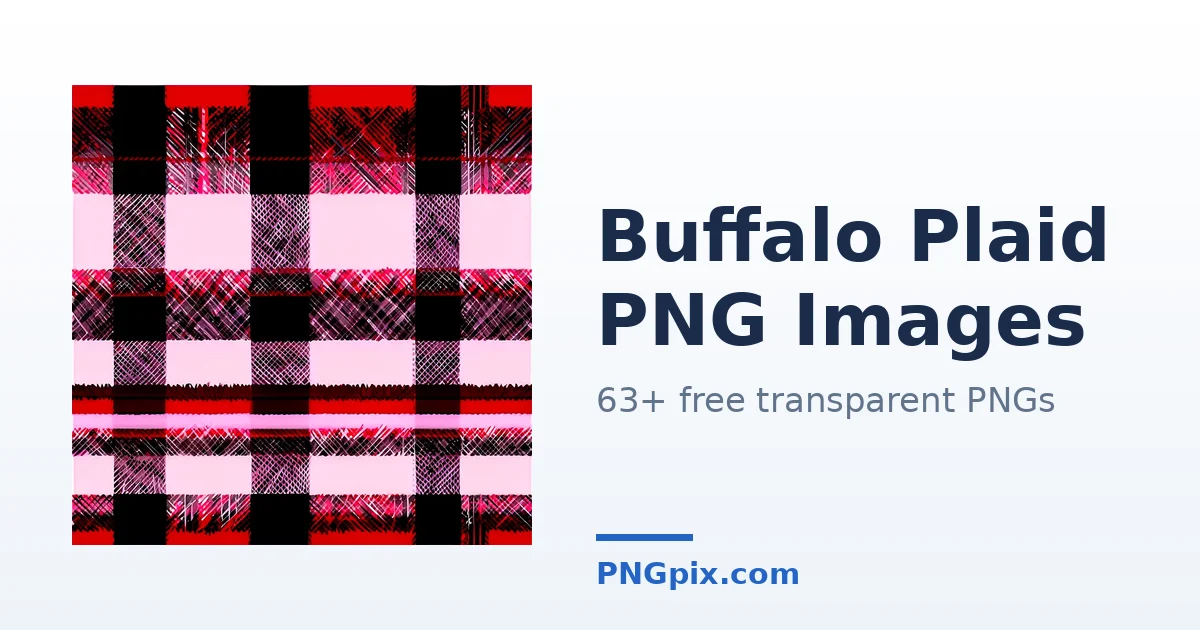 Buffalo Plaid PNG images