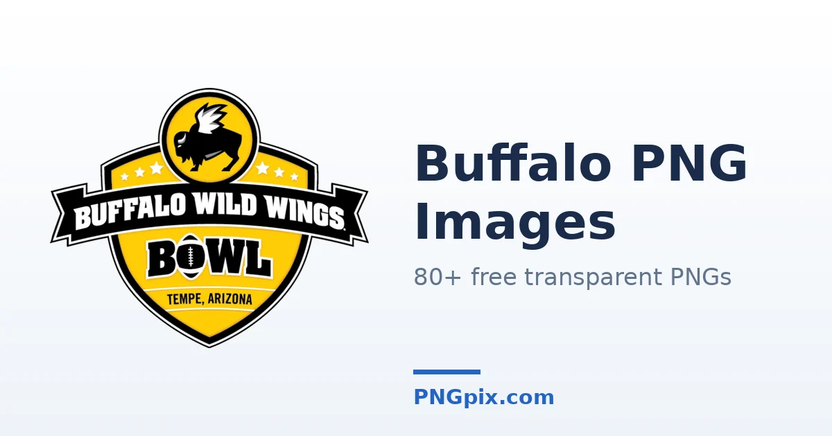 Buffalo PNG images