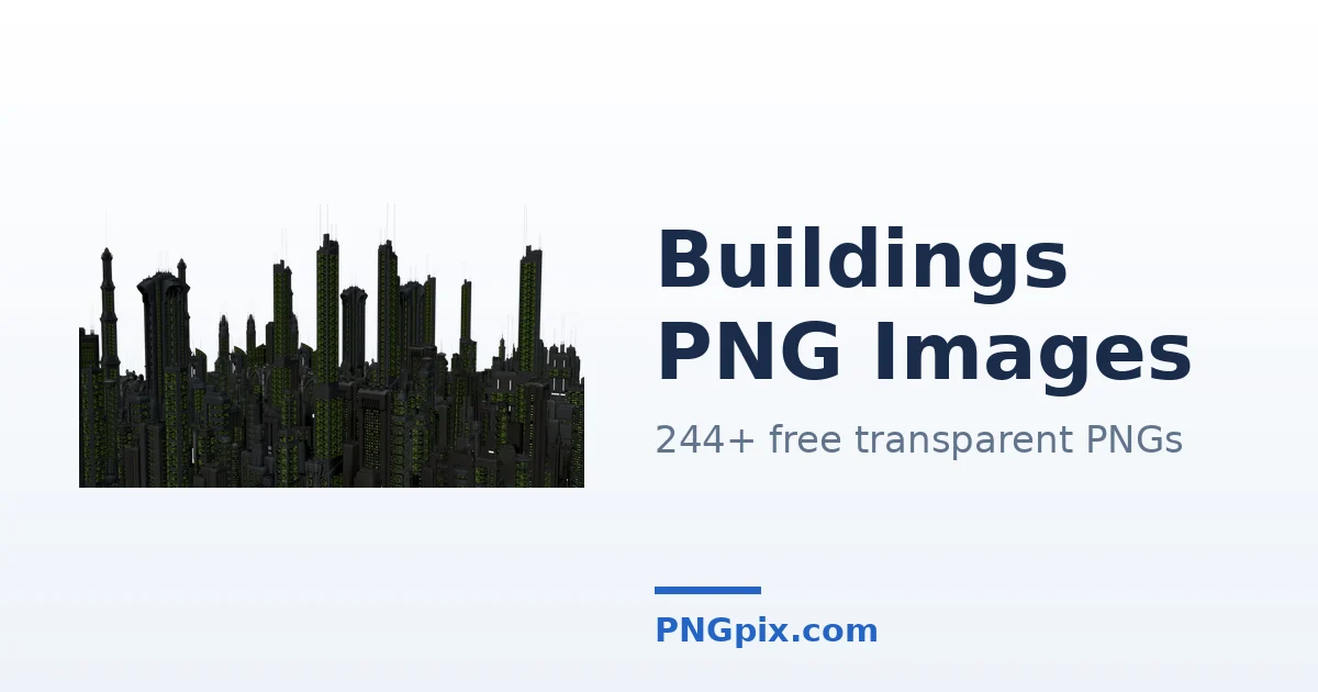 Buildings PNG images