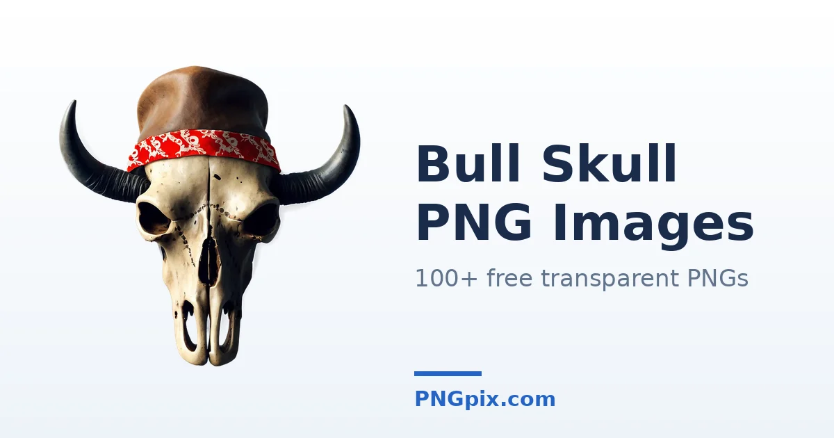 Bull Skull PNG images