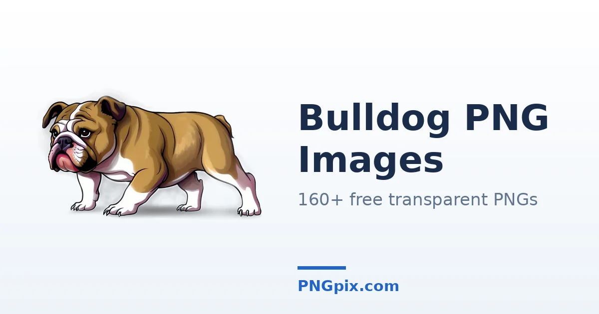 Bulldog PNG images
