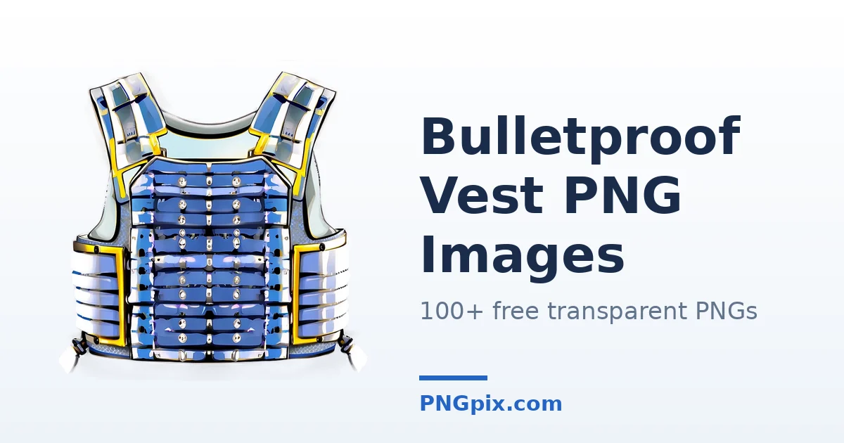 Bulletproof Vest PNG images