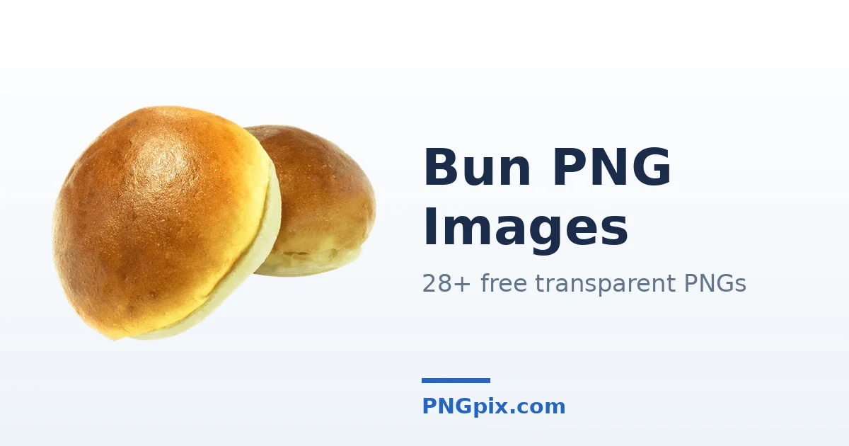 Bun PNG images