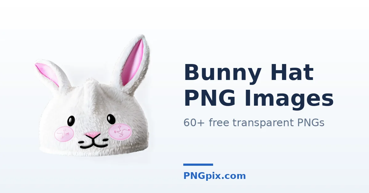 Bunny Hat PNG images