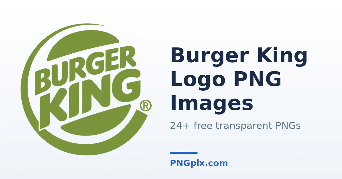 Burger King Logo PNG images