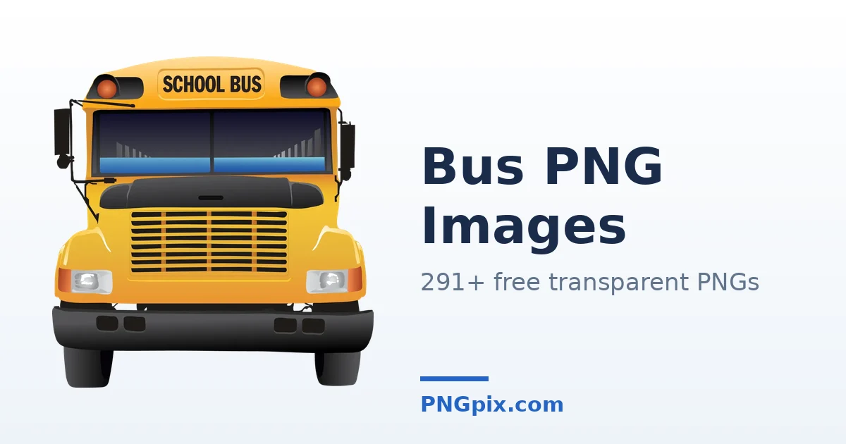 Bus PNG images