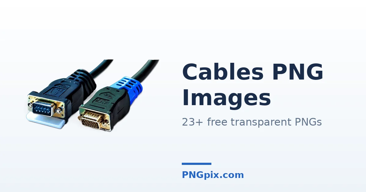 Cables PNG images