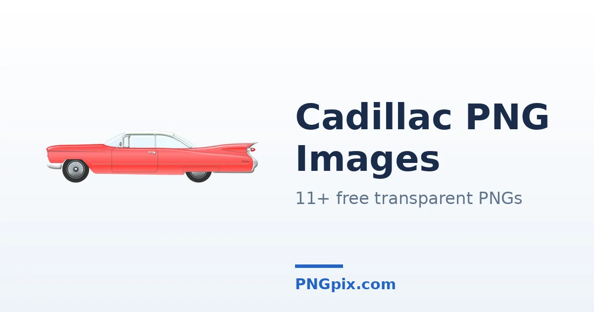 Cadillac PNG images