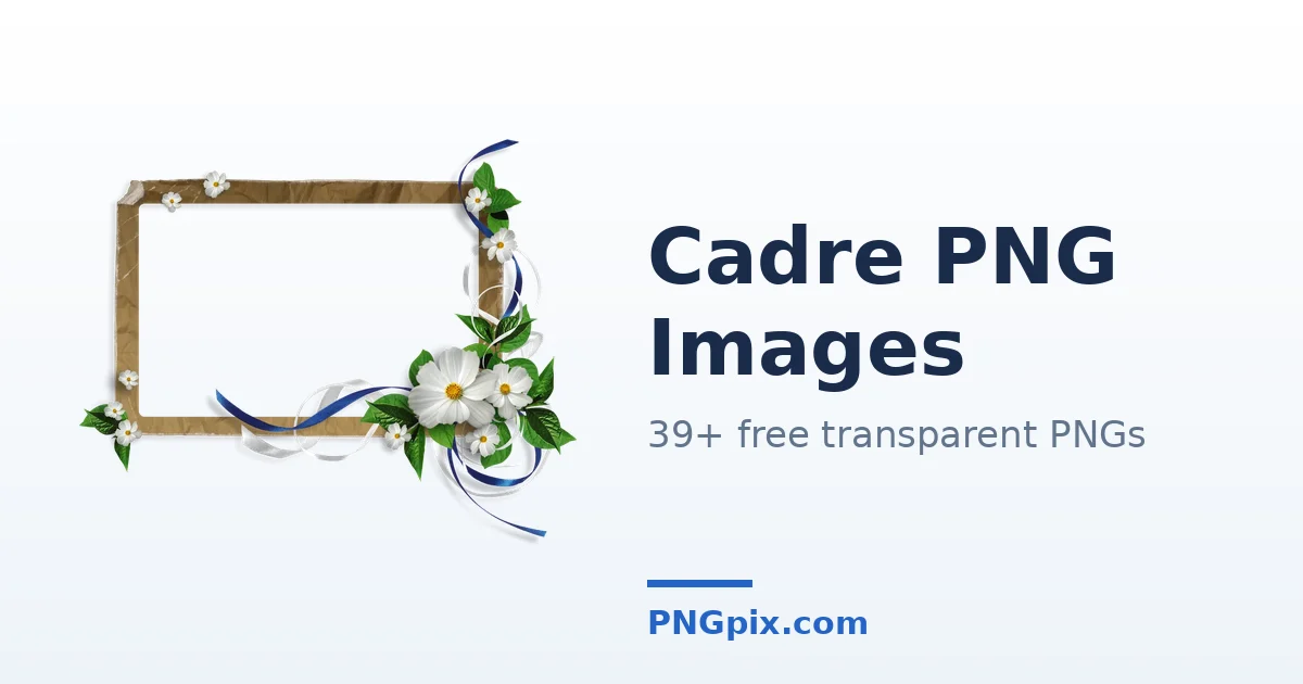 Cadre PNG images