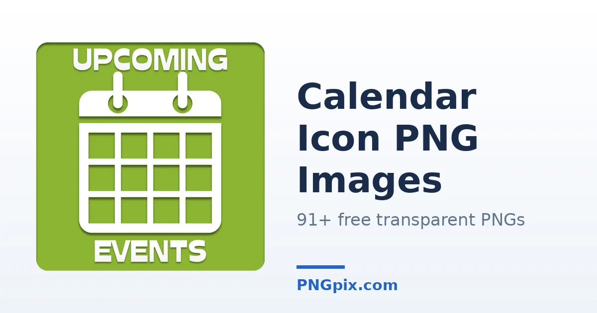 Calendar Icon PNG images