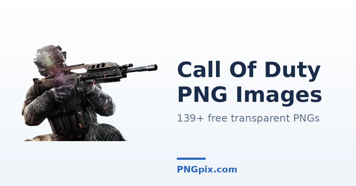 Call Of Duty PNG images