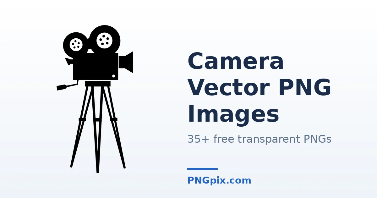 Camera Vector PNG images