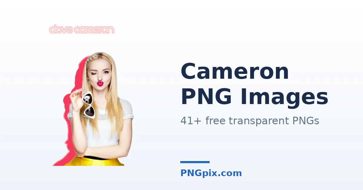 Cameron PNG images