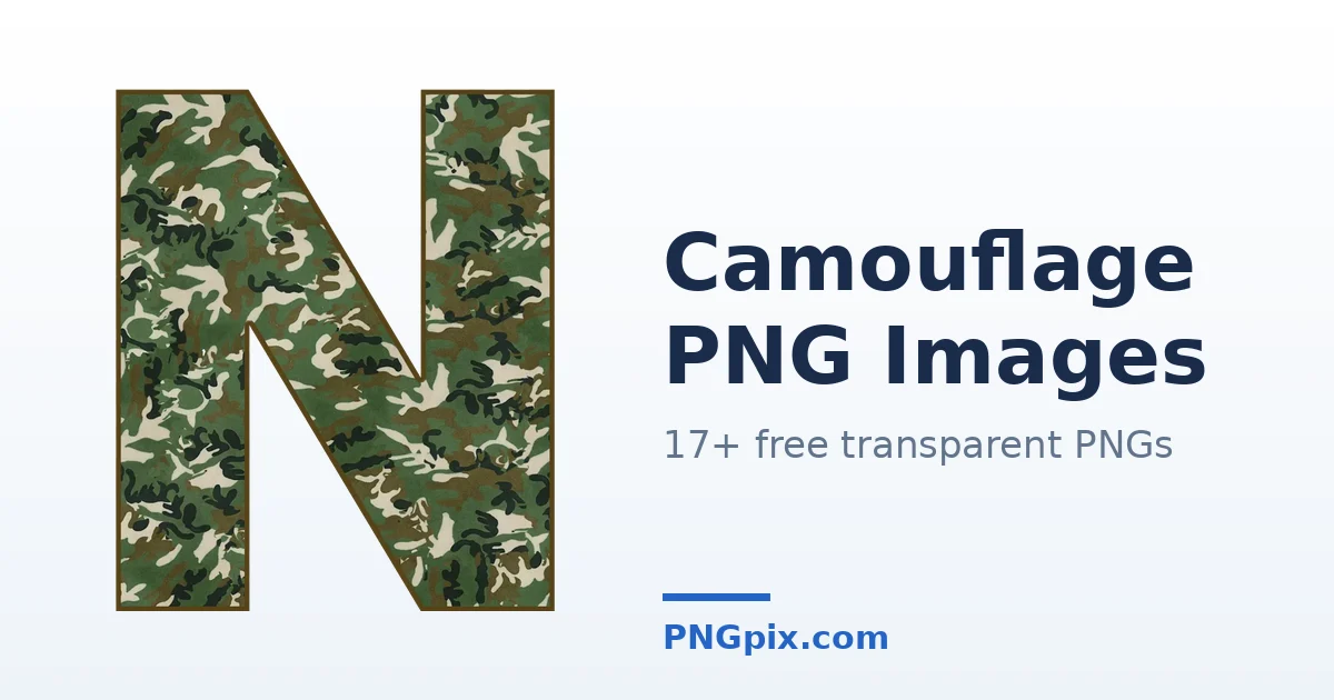 Camouflage PNG images
