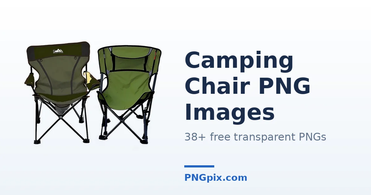 Camping Chair PNG images