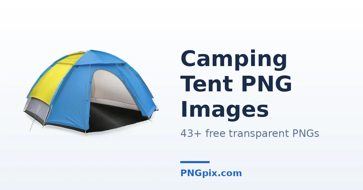 Camping Tent PNG images