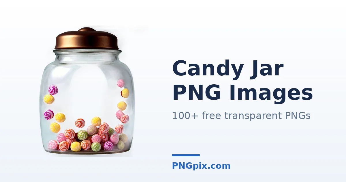 Candy Jar PNG images