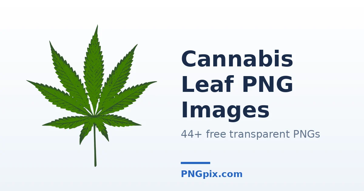 Cannabis Leaf PNG images