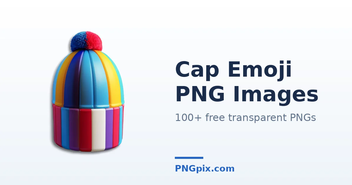 Cap Emoji PNG images