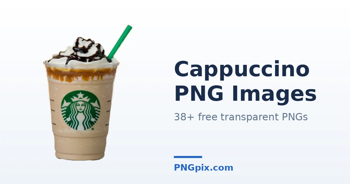 Cappuccino PNG images