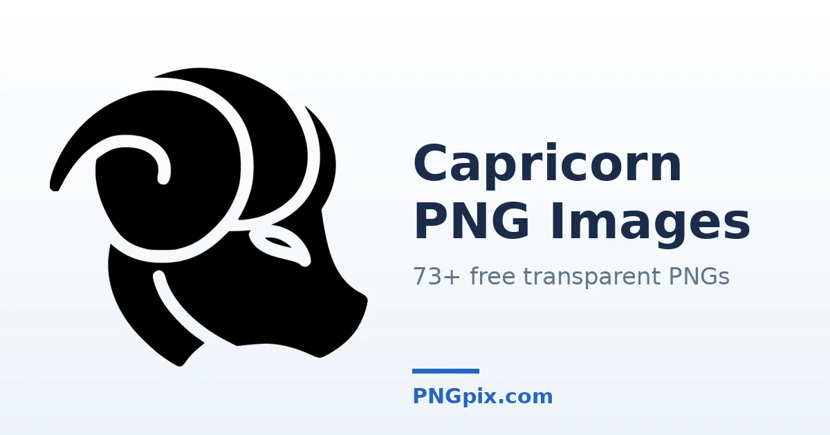 Capricorn PNG images