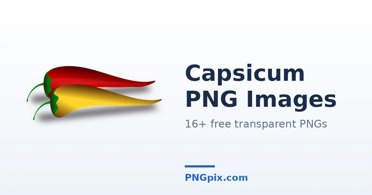 Capsicum PNG images
