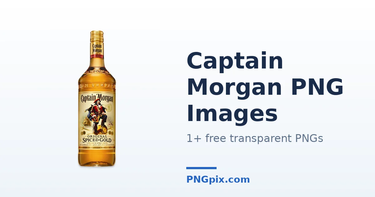 Captain Morgan PNG images